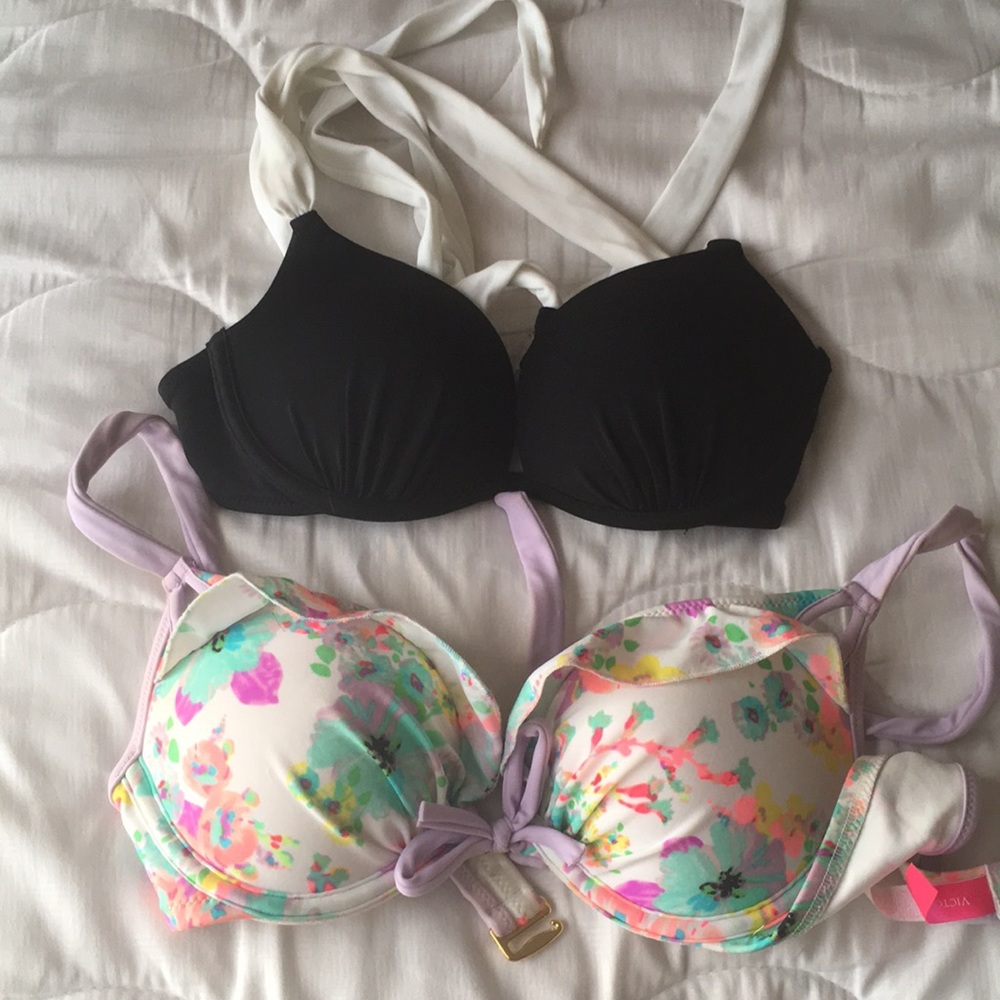 Two Push-up Victoria Secret Bathing Suit Tops
